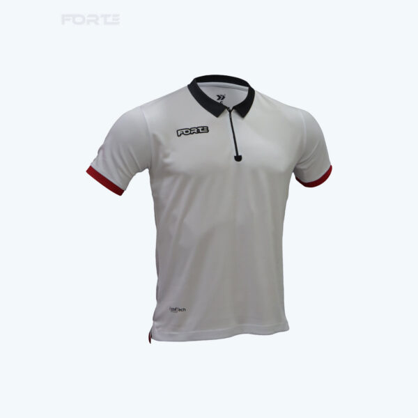 POLO FORTE BLANCO CON CIERRE VARÓN